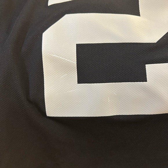 Darrin McFadden Oakland Raiders Black Jersey with Gray Accents - Picture 7 of 8